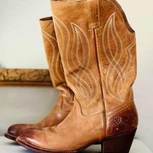 Ariat Women’s Wood Sole Cowboy Boots